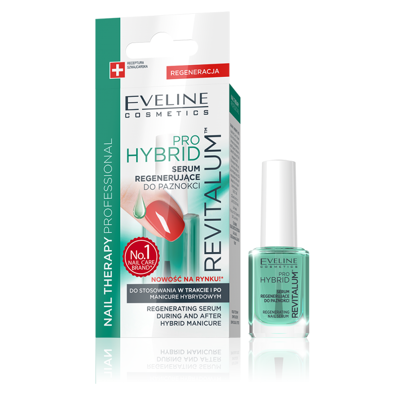 Eveline, Nail Therapy Professional,  Pro Hybrid serum regenerujące do paznokci12 ml