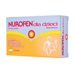 Nurofen dla dzieci 60 mg x 10 czopków