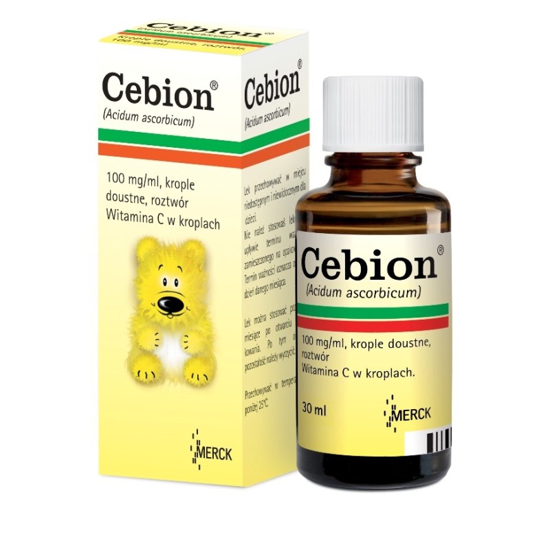 Cebion 100 mg/1 ml krople 30 ml