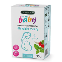 Herbi Baby Herbatka dla kobiet w ciąży, 20 saszetek