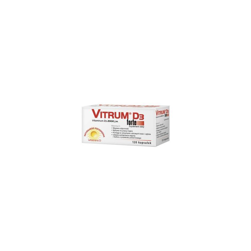 VITRUM D3 FORTE - 120 kaps