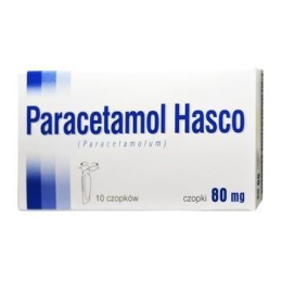 PARACETAMOL 125 mg - 10 czopków