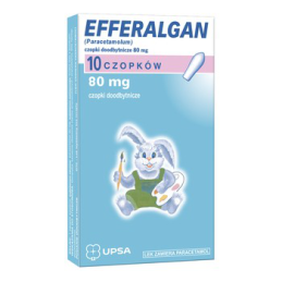 Efferalgan - 10 czopków 300mg