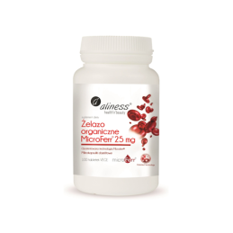 ALINESS Zelazo organiczne microFErr 25 mg - 100 kaps