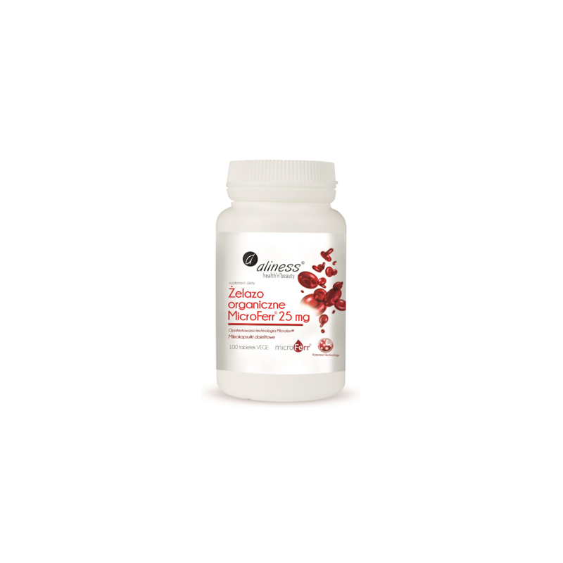 ALINESS Zelazo microFErr 25 mg - 100 kaps