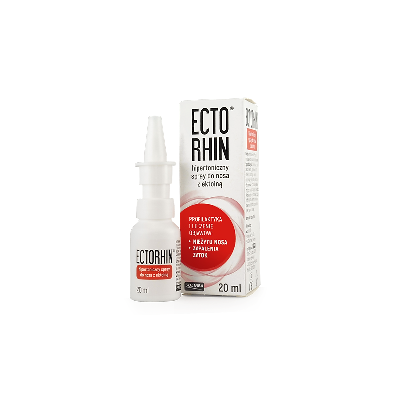ECTORHIN Hipertoniczny spray do nosa z ektoiną - 20 ml