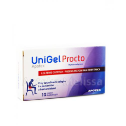 APOTEX UniGel Procto - 10 czopków