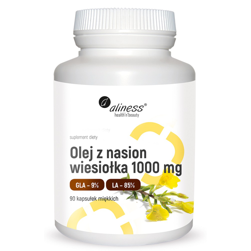 ALINESS Olej z nasion wiesiołka 1000 mg - 90 kaps