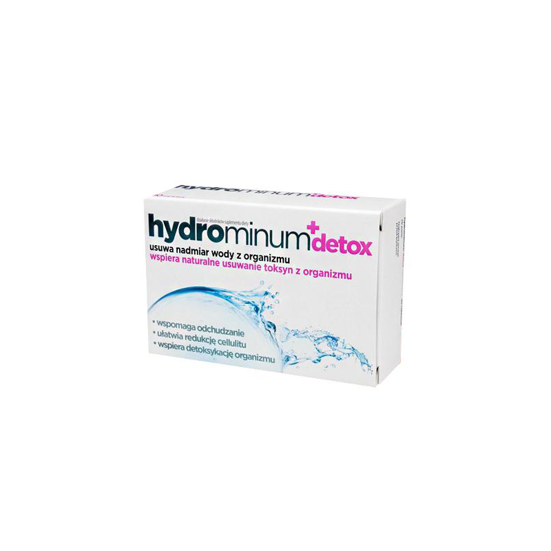 Hydrominum + detox - 30 tabl
