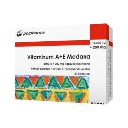 MEDANA Vitaminum A + E - 20 kaps