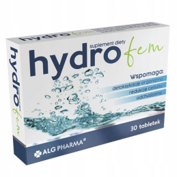 Hydrofem eliminacja wody + detox - 30 tabl